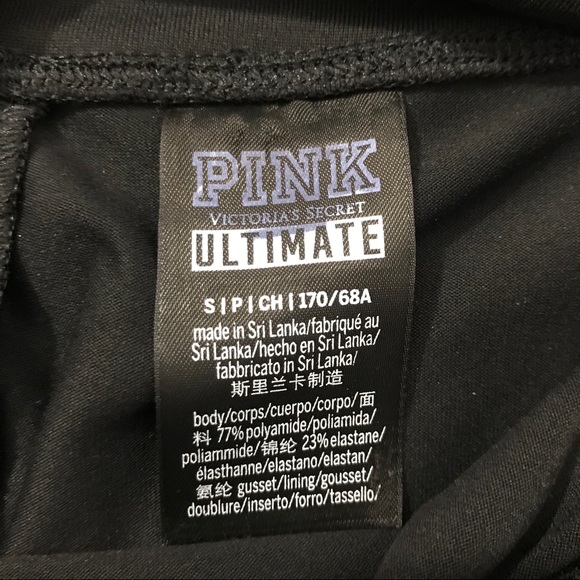 Victoria’s Secret PINK Ultimate Black Leggings - Picture 3 of 8